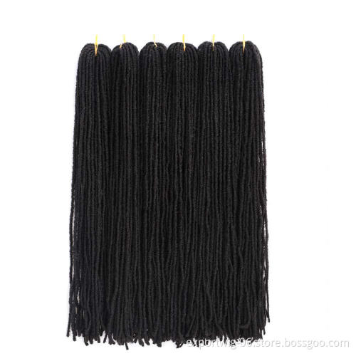 Sister Locs Faux Locs Dreadlock Crochet Braiding Hair Sisterlocs Dreadlocs Hair Extensions Mixed Color For Men And Women